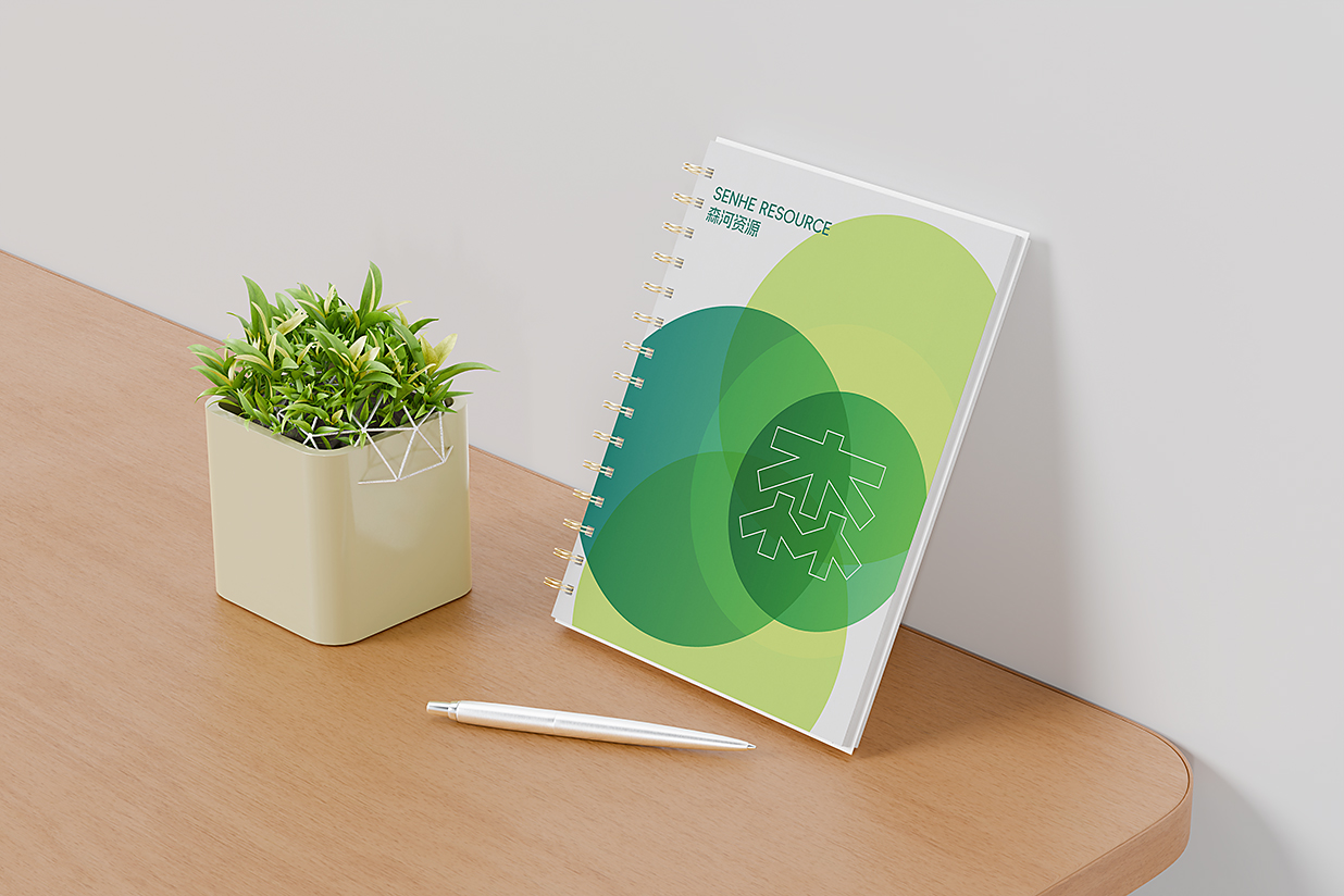 带场景的螺旋笔记本记事本本子样机mockup5组插图4