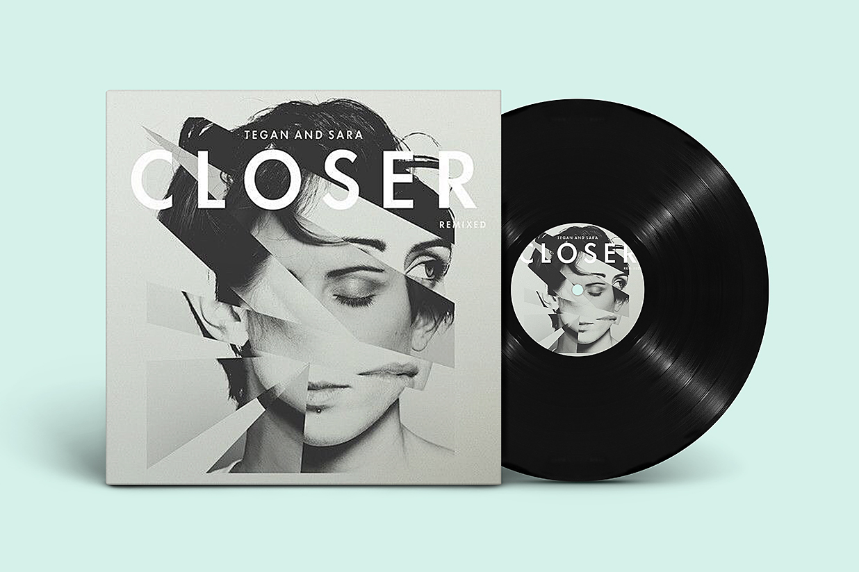 复古黑胶唱片套装样机mockup11组插图4