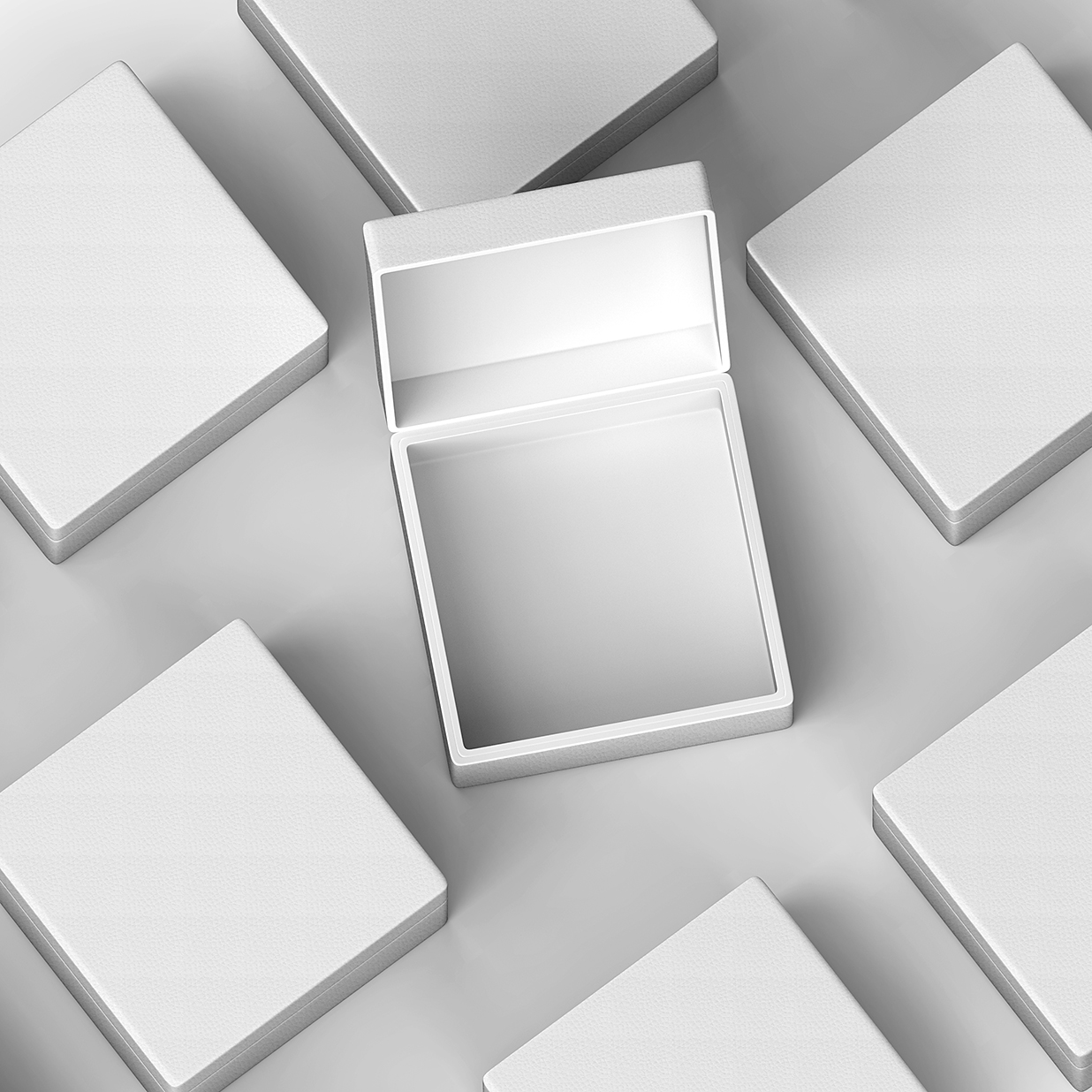 高质感珠宝盒首饰盒包装盒样机mockup5组插图9