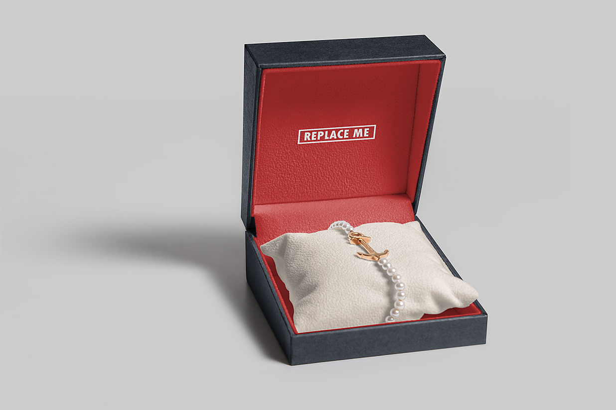 精致的珠宝盒首饰盒包装盒样机mockup6组插图5