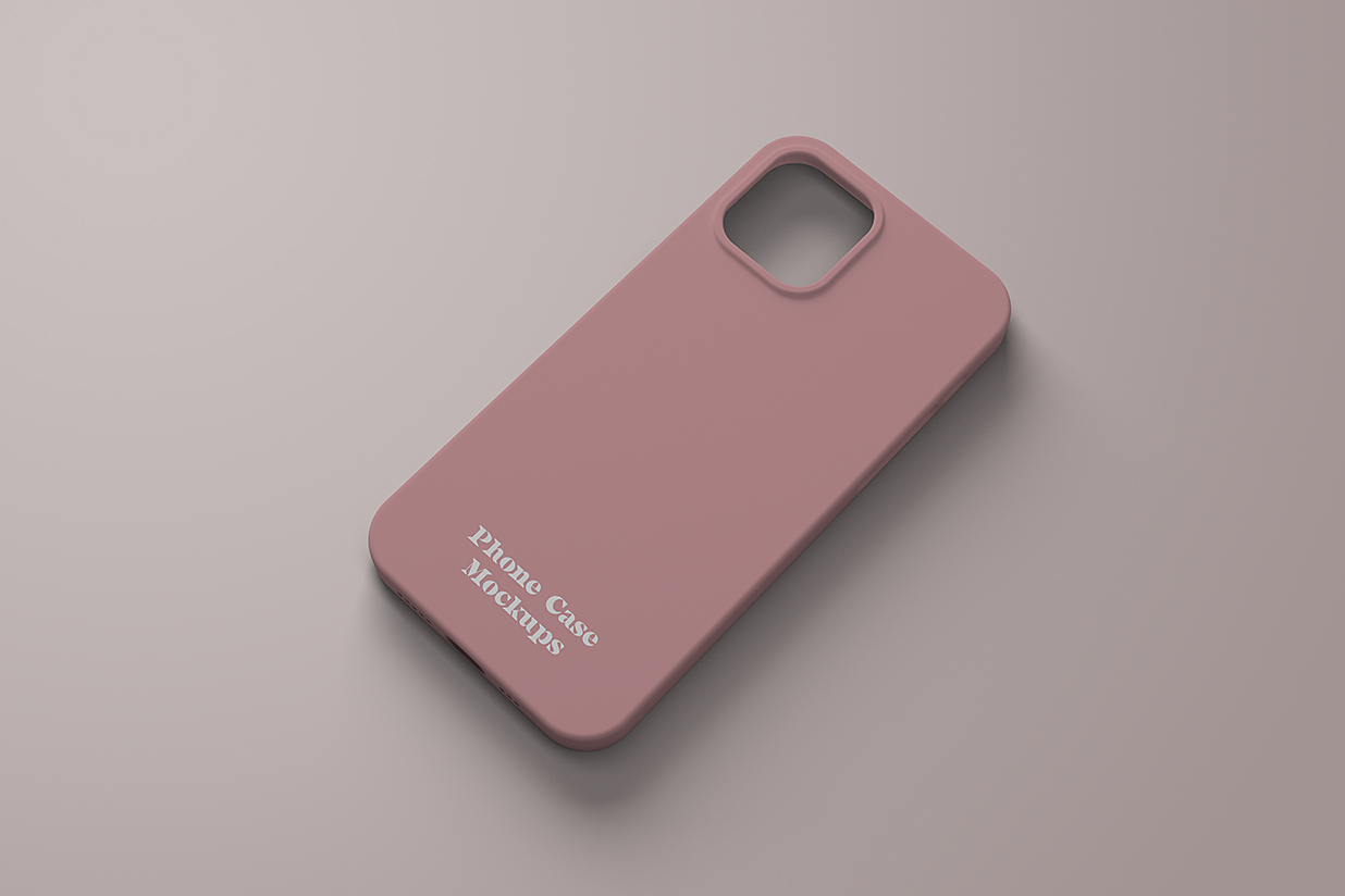 iPhone苹果手机壳设计样机mockup6组插图5