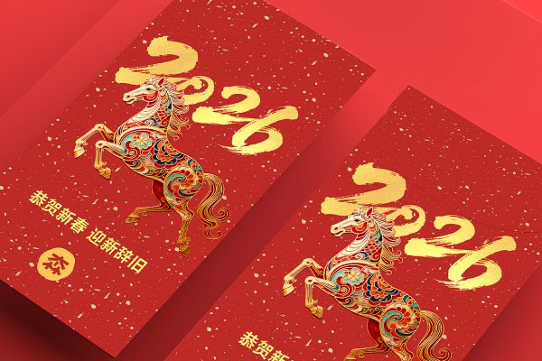 新年红包样机mockup
