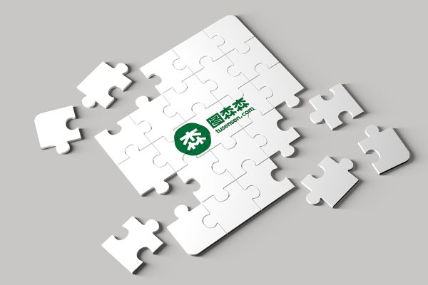 精致拼图样机mockup