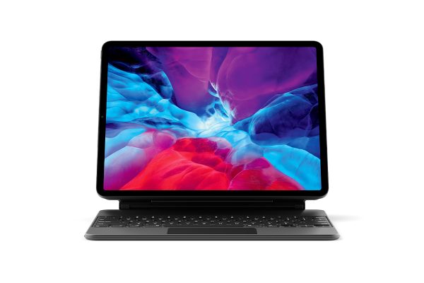 带键盘的2020款iPad Pro 平板样机Mockup