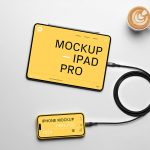 iPhone Pro与iPad Pro平板样机mockup
