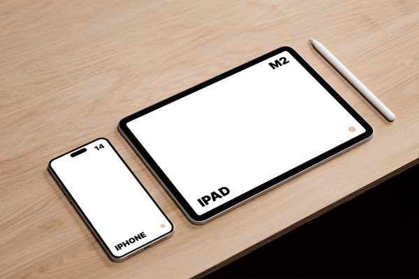 iPhone 与iPad 平板样机mockup