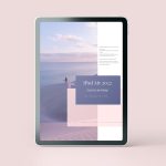 2022款iPad Air平板样机mockup 5组