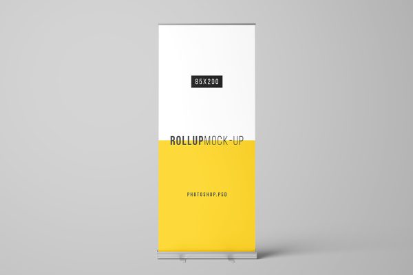 高质感易拉宝样机mockup7组