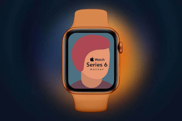 Apple Watch Series 6苹果手表样机mockup