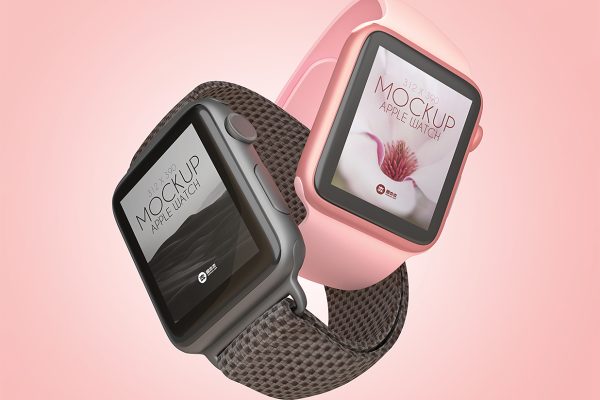 Apple Watch苹果手表样机mockup