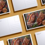 明信片样机mockup缩略图 明信片样机mockup