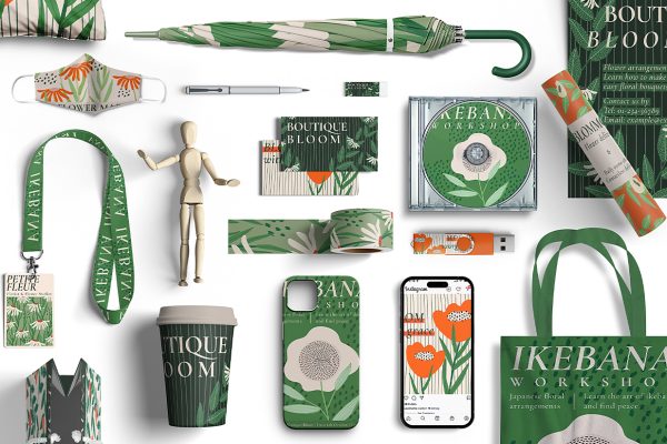 文创VI套装样机mockup