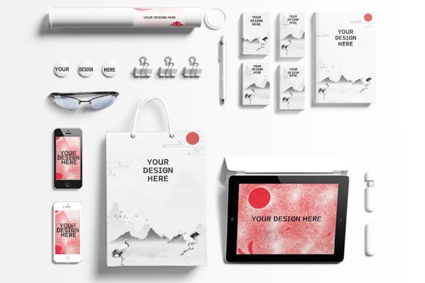 品牌文创VI套装样机mockup
