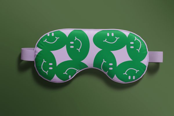 高质感眼罩样机mockup