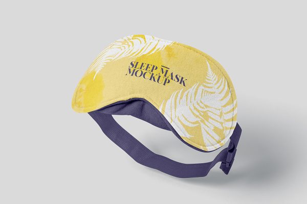 精致的眼罩样机mockup4组