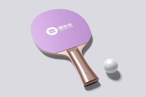 乒乓球拍样机mockup4组