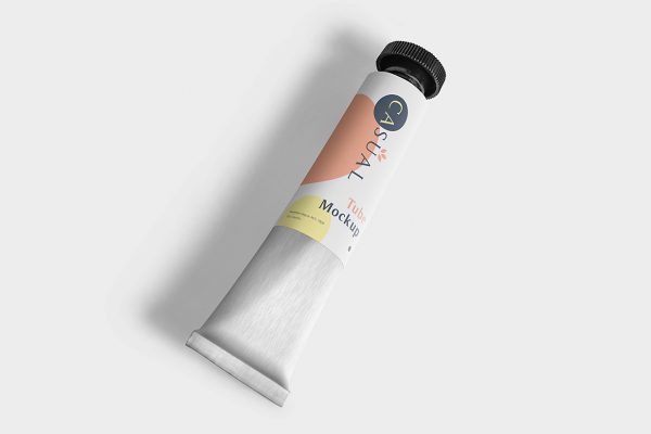 护手霜软管样机mockup4组