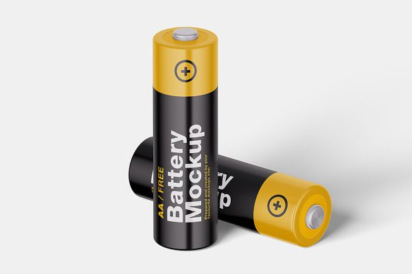 高质感电池样机mockup4组