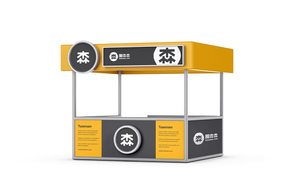 摊位展台样机 mockup2 组