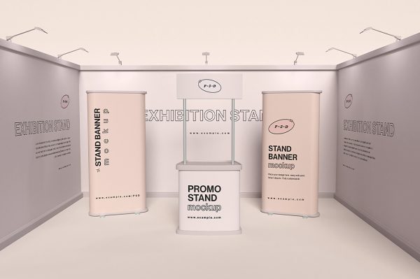 品牌展位样机 mockup