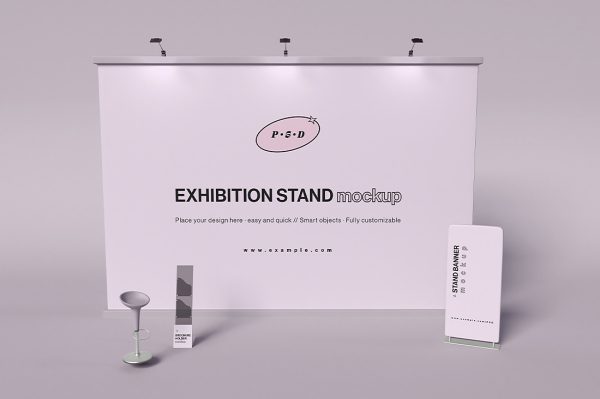 质感展位样机 mockup