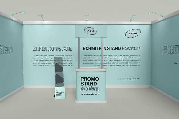 品牌活动展位样机 mockup