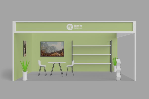 精致的展位样机 mockup2 组