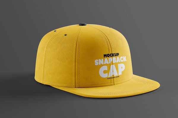 精致的棒球帽帽子样机 mockup