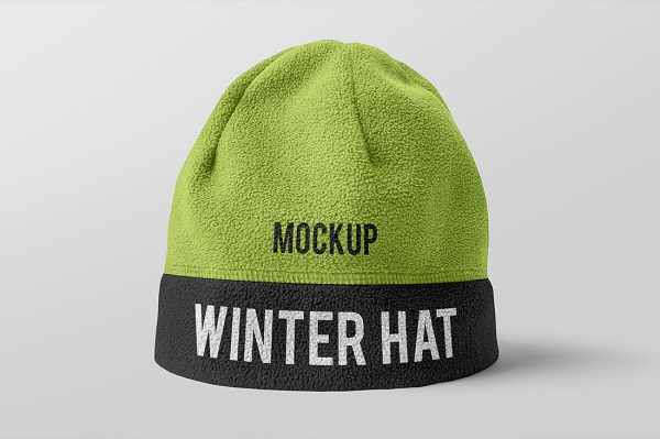 冬季帽子样机 mockup2 组
