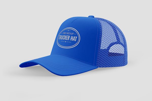 卡车帽帽子样机 mockup3 组