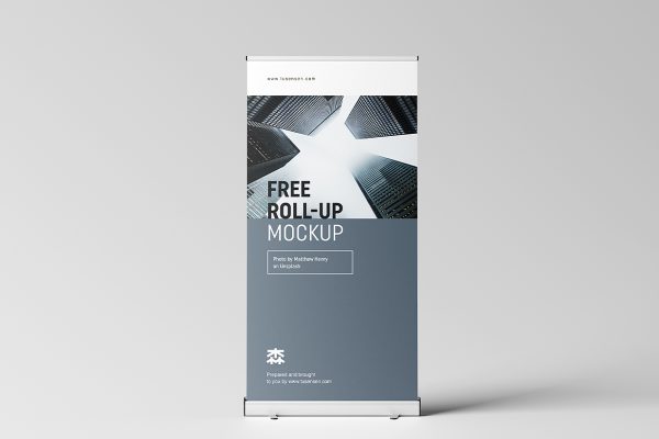 高质感易拉宝样机mockup4组