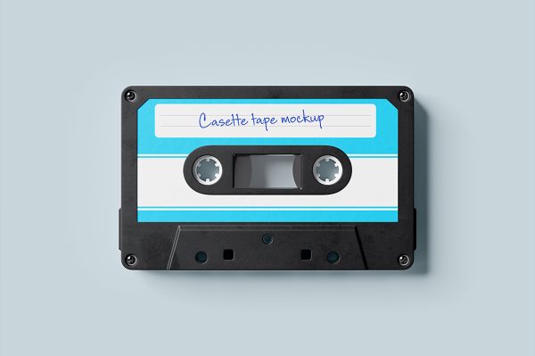 音乐磁带卡带样机mockup2组