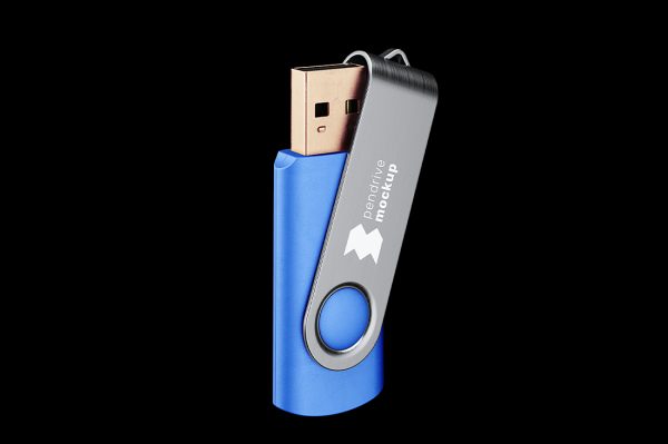 高质感U盘样机mockup4组