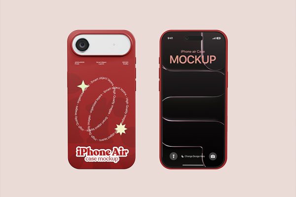 iPhone 17 Air 苹果手机壳样机mockup3组