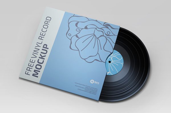 黑胶唱片样机mockup2组
