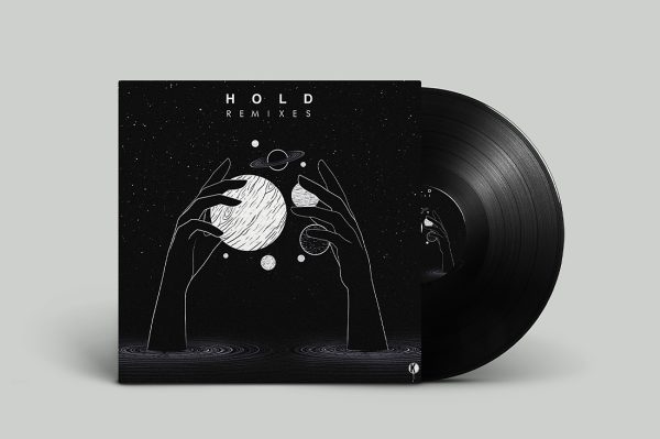 经典黑胶唱片样机mockup