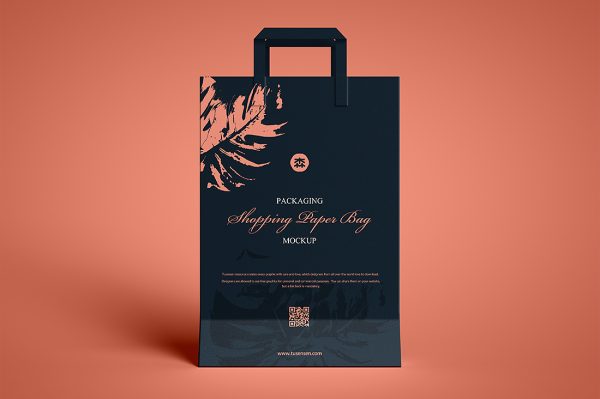 手提袋纸袋样机mockup