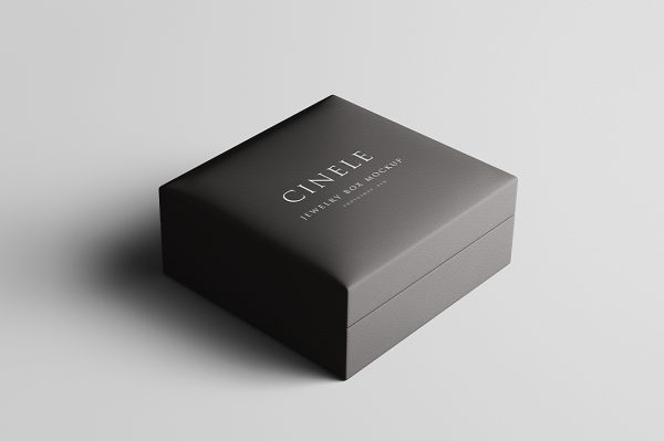 高质感珠宝盒首饰盒包装盒样机mockup7组