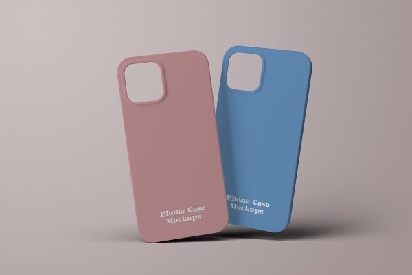 iPhone苹果手机壳设计样机mockup6组