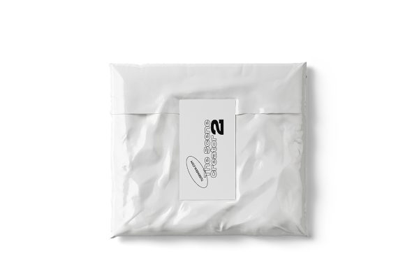 简约快递袋包装样机mockup