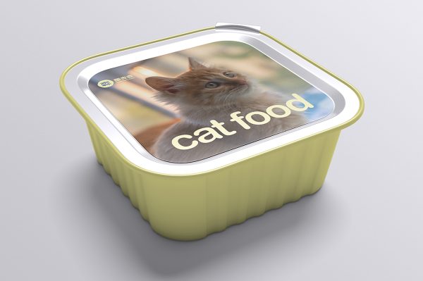 猫粮狗粮包装盒样机样机mockup4组