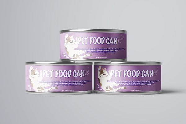 宠物罐头罐子包装样机6组