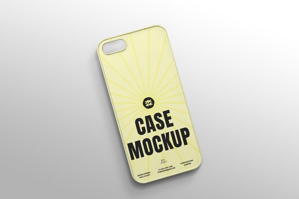 iPhone苹果手机壳设计样机mockup