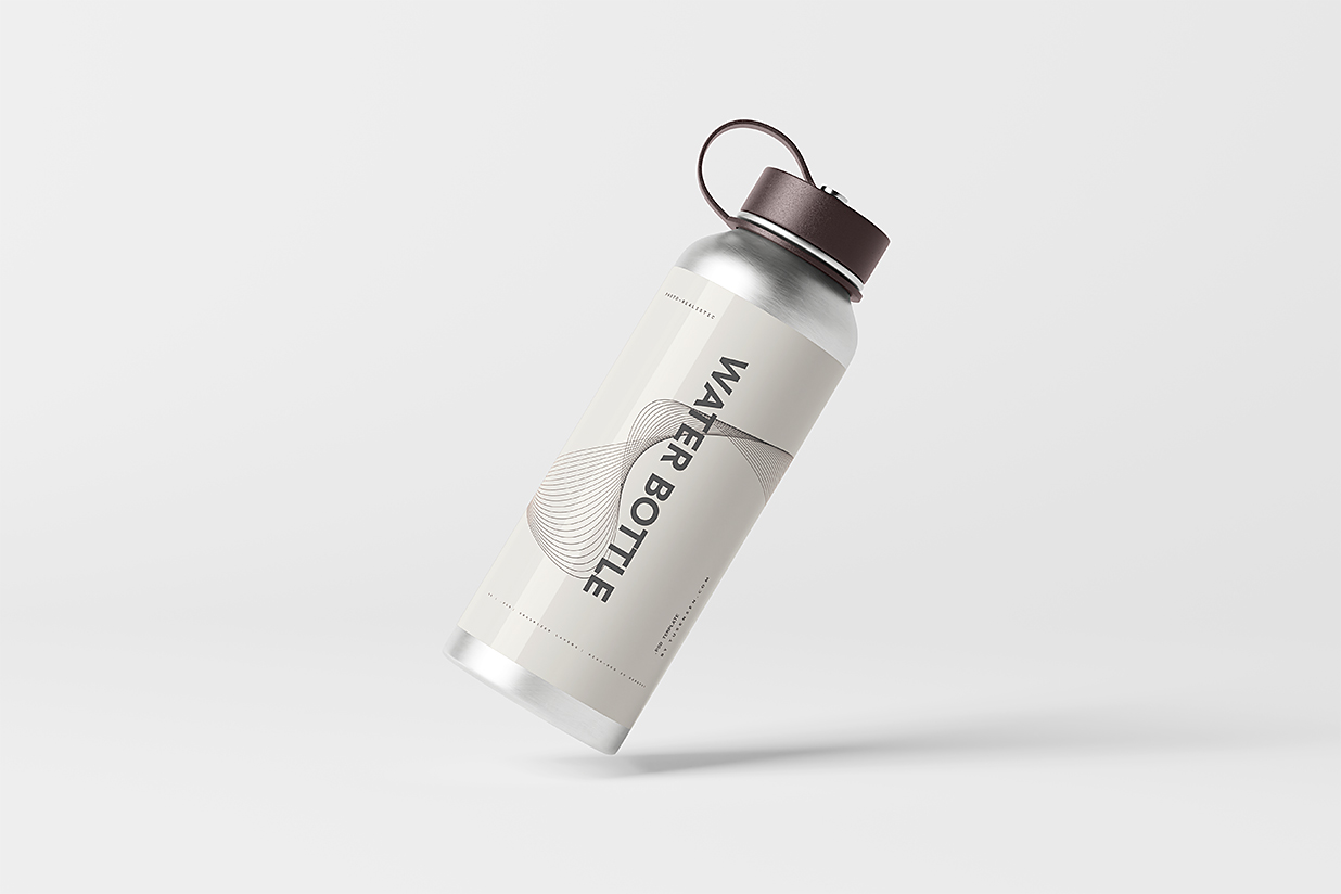 高质感保温杯水瓶样机 mockup8组插图1