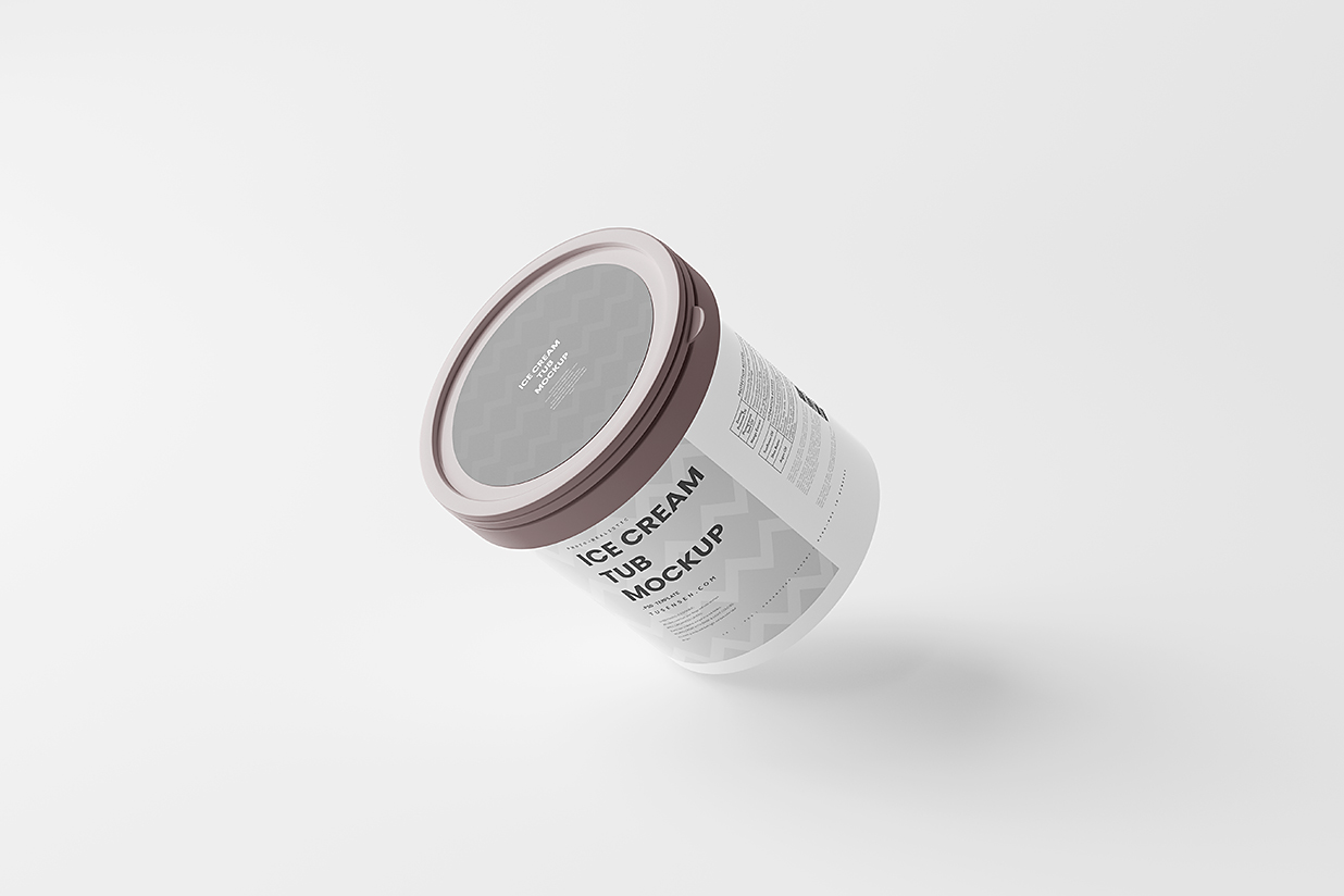 高质感冰淇淋包装样机8组插图1