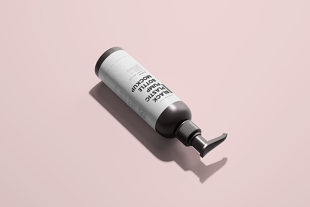 洗发水沐浴露身体乳洗手液按压瓶泵瓶样机mockup5组插图3