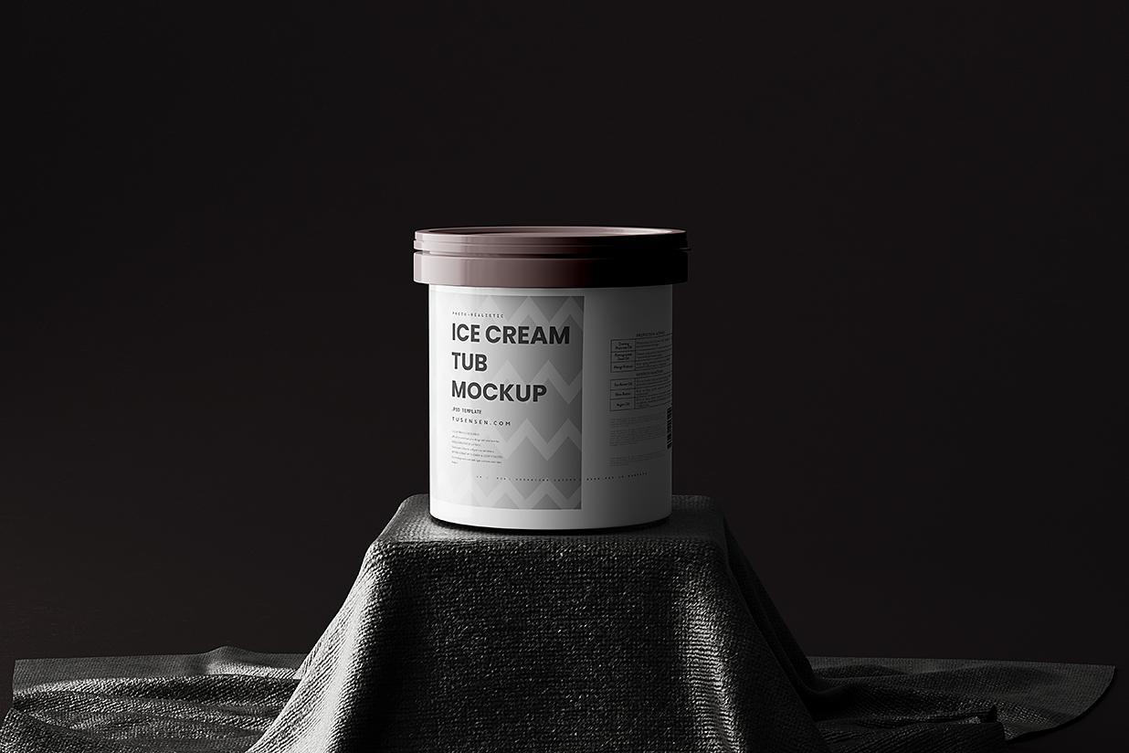 高质感冰淇淋包装样机8组插图3