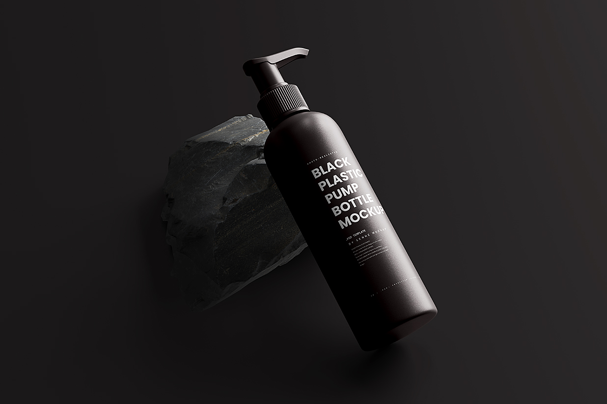 洗发水沐浴露身体乳洗手液按压瓶泵瓶样机mockup5组插图4