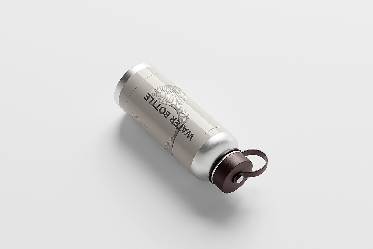 高质感保温杯水瓶样机 mockup8组插图4