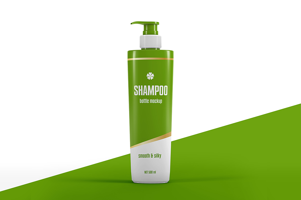 带场景的洗发水沐浴露身体乳洗手液按压瓶泵瓶样机mockup5组插图